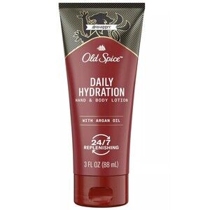 Old Spice Swagger Daily Hydration Hand & Body Lotion, Argan Oil, 3oz